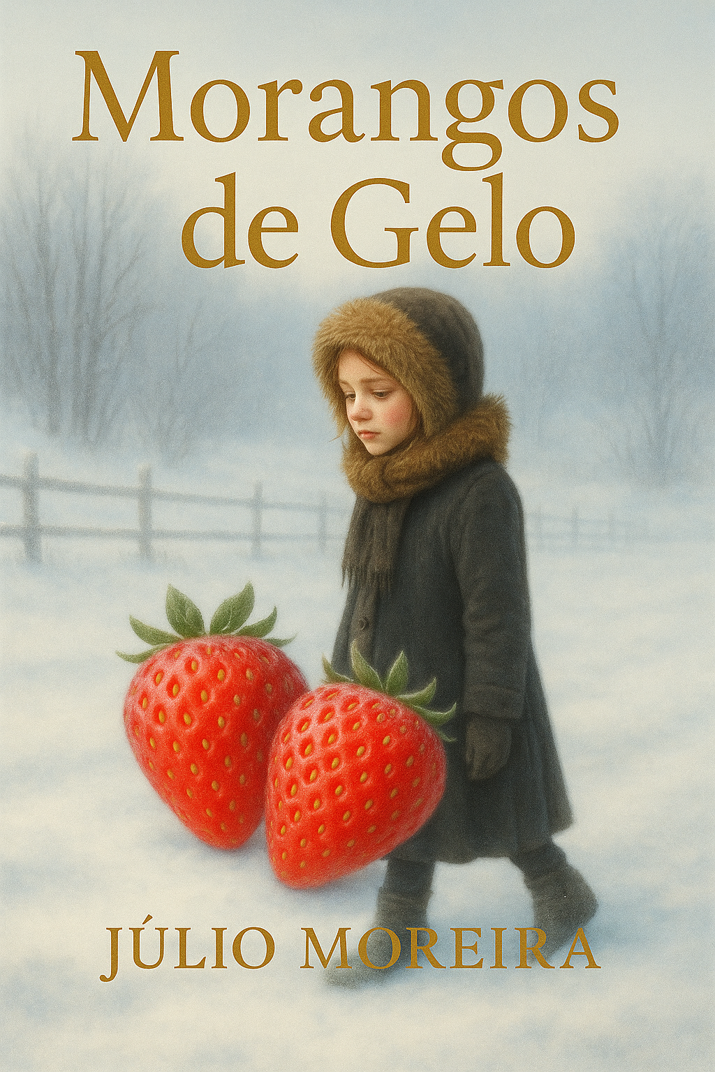 Capa do livro Morangos de Gelo