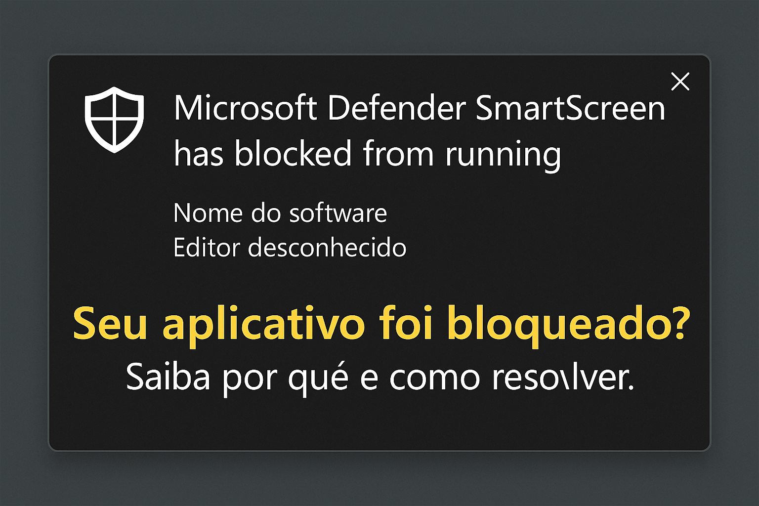 ATUALIZAÇÃO DO DEFENDER ESTÁ BLOQUEANDO APPS IMPORTANTES