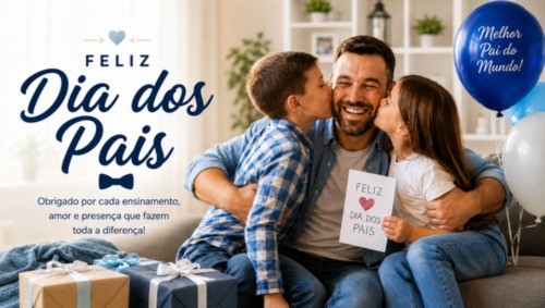 FELIZ DIA DOS PAIS 2026