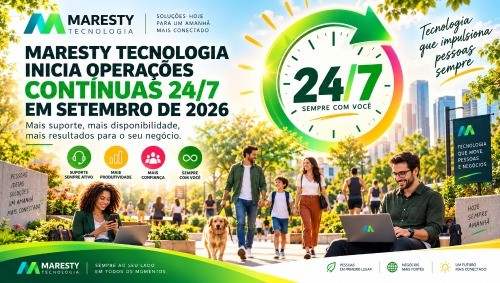 MARESTY TECNOLOGIA INICIA OPERAÇÕES CONTÍNUAS 24/7 EM SETEMBRO DE 2026