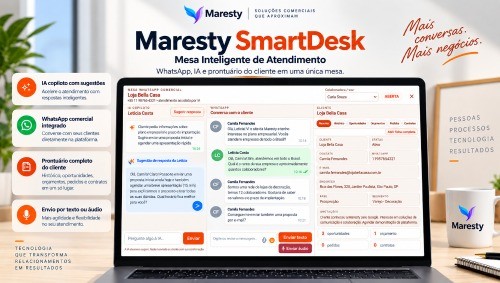 SMART DESK MARESTY: NOVOS RECURSOS DO CRM MARESTY