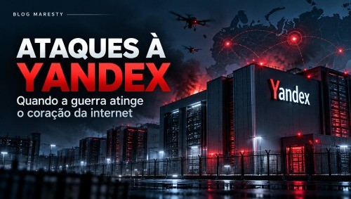 ATAQUES DE DRONES À YANDEX NA RUSSIA